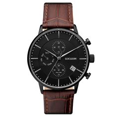 Layton Ternion Stainless Steel Dual Time Watch | In stock! | Lucleon Square Rings, Skagen, Black Watch, Quick Release, Chronograph Watch, Daniel Wellington, Quartz Movement, Wellington, Stainless Steel Case