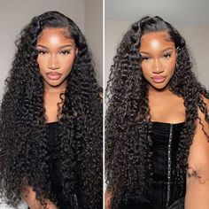 Human Hair Type Unprocessed 100% Virgin Hair from One Donor Texture Deep Wave Wig. Lace 13*6 HD Swiss Lace, Strong and Invisible Hair Length& Density 14 inches - 40 inches; 180% 250% density Hair Color Natural Black Color. Can be Dyed and Bleached into #27 CAP SIZE 22.5 Inches, Standard Medium Size, With Adjustable Straps At Back. (L or S size pls leave note or contact customer service) Fetures Pre-plucked Hairline, 3 Combs for Secure Wigs Life 6-18 months(Depending on use and care) Free Gifts W Wigs Deep Wave, Deep Wave Bundles, Natural Color Hair, Hd Lace Wig, Hair For Women, Lace Frontal Wigs, Wave Wig, Wig Lace, Hair Sale