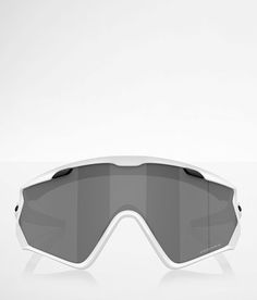 Oakley Wind Jacket 2.0 Prizm™ Sunglasses - White , Men's Mattewhite Lightweight O Matter™ frame sunglasses No slip unobtainium® earsocks and nosepad for increased comfort and performance Three-Point Fit Removable triple-layer face foam for added wind protection High Definition Optics® for crystal clear vision and impact resistance Prizm™ black lenses 100% UV protection Removable strap included. All Oakley eyewear is warranted against breakage due to material or workmanship defect for two years f White Sports Sunglasses With Uv Protection, White Shield Sunglasses For Outdoor Activities With Uva Protection, White Shield Sunglasses With Uva Protection For Outdoor Activities, Outdoor Polarized Shield Sunglasses In Optic White, Outdoor Polarized Optic White Shield Sunglasses, White Polarized Shield Sunglasses For Outdoor, Optic White Shield Sunglasses With Mirrored Lenses For Outdoor, Functional White Shield Sunglasses For Outdoors, Outdoor Optic White Polarized Shield Sunglasses