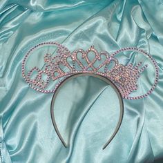 Never Worn 3d Rhinestone Bride Ears Ordered From Etsy But Got Here To Late Corpse Bride, Disney Ears, Mickey Ears, Color White, Women Accessories, Disney, Women Shopping, White, Quick Saves