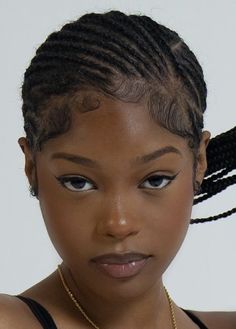 Braided Cornrow Hairstyles, Protective Hairstyles Braids, Pretty Braided Hairstyles, Girls Hairstyles Braids, Cornrow Hairstyles, African Braids Hairstyles, Box Braids Hairstyles, Braids For Black Hair