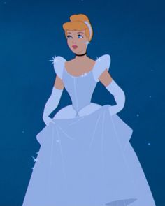 an animated image of a woman in a white dress