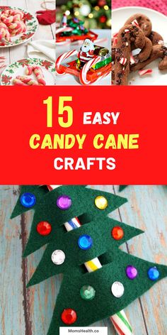 candy cane crafts for kids and adults to make with the help of their own hands