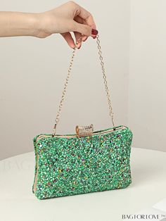 BagForLove - Rhinestone-Embellished Mini Box Bag: Elegant Chain Clutch for Weddings, Proms & Events Product Description Color Green Bag Size Mini Pattern Type Plain Type Box Bag Material Shell Size Chart INCH CM Bag Height Bag Length Bag Width Handle Height Strap Length 4.5 inch 7.9 inch 2.4 inch 7.1 inch 47.2 inch Bag Height Bag Length Bag Width Handle Height Strap Length 11.5 cm 20 cm 6 cm 18 cm 120 cm Details Pictures Similar Products h2 { text-align: center; } /* æ¢è¡ */ li{ white-space: n Green Rhinestone Party Evening Bag, Green Embellished Evening Bag For Wedding, Green Rectangular Evening Bag For Wedding, Mini Box, Bag Elegant, First Contact, Diy Supplies, Box Bag, Green Bag