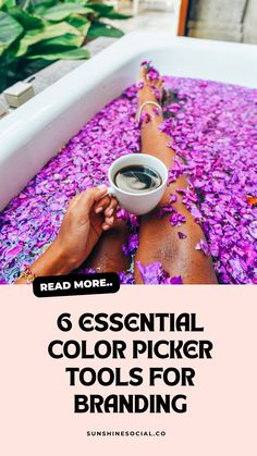 Explore 6 essential color picker tools to build fun and professional brand color palettes for your business. This pin combines engaging images showcasing tools and tips for finding the perfect colors to enhance your branding effort.