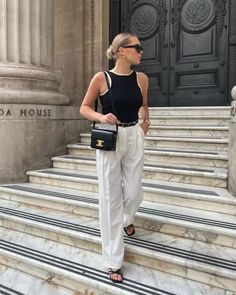 15+ Old Money Summer Outfits 2024: Casual Chic Summer Outfits All Black Classy Outfits, Safari Clothes, Chic Black Outfits, Casual Chic Summer, Easy Chic, Summer Capsule