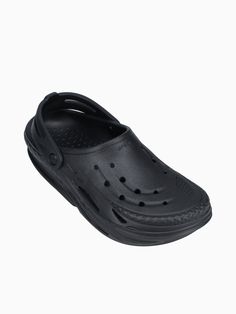 Off Grid Clog Black Black Clogs With Cushioned Footbed, Comfortable Black Clogs With Cushioned Footbed, Comfortable Black Clogs With Rubber Sole, Black Casual Slip-on Clogs, Casual Black Slip-on Clogs, Black Synthetic Clogs With Cushioned Footbed, Comfortable Slip-resistant Black Clogs, Comfortable Black Slip-resistant Clogs, Casual Black Synthetic Clogs