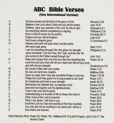 the bible verses are written in black and white