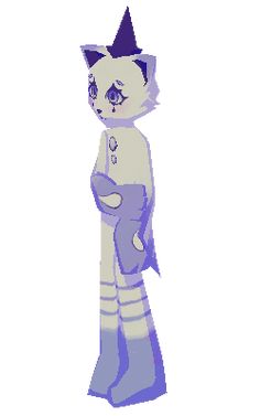 an image of a cat in pixel art