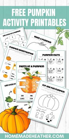 free pumpkin activity printables for kids