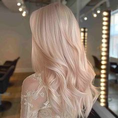 31 Best Champagne Blonde Hair Color Ideas for Every Skin Tone Dark Money Pieces On Blonde Hair, Champagne Hair Color Blonde, Champagne Blonde Hair Rose Gold, Barbie Blonde Hair Color, Pink Toned Blonde Hair, Wedding Blonde Hair, Blonde Hair With Color, Blush Blonde Hair, Perfect Blonde Hair Color