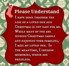 a christmas poem written in red and green