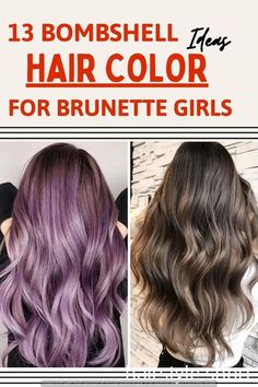 Hair Color Ideas 2023 Trends Brunette, Trending Hair Color For 2023 Brunette, Hair Color Ideas For Brunettes Without Bleaching, Drastic Hair Change Ideas Brunettes, Fun Colors For Brunettes, Fun Hair Color Ideas For Brunettes Pink, Colored Hair Trends 2023, Fashion Hair Color Trends 2023, Color Filler For Hair