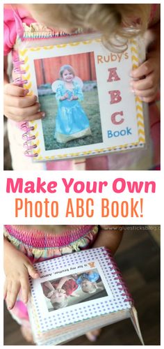 Baby Abc Book, Room Craft Ideas, Easy Homemade Gift Ideas, Week Of The Young Child, Book Supplies, Photo Collage Diy, Diy Preschool, Picnic Birthday Party, Easy Homemade Gifts