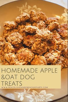 Canine Training Tips Homemade Dog Treats With Apples, Apple Dog Treat Recipes, Puppy Kisses Dog Treats, Human Grade Dog Treats, Apple Recipes For Dogs, Homemade Apple Dog Treats, Apple Banana Dog Treats, Dog Apple Treats, Non Refrigerated Dog Treats Recipes