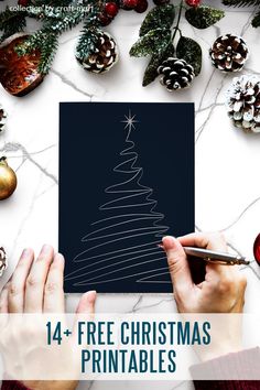 With these 14 festive Christmas printables, you can effortlessly add a sprinkle of holiday spirit to your home this season. From cheerful greeting cards to cozy coloring pages, there is something for everyone to enjoy. Download them now and get ready to spread joy and merriment throughout your space. Instantly, make your home feel merry and bright for the holidays. Remember, it's the little details that make the biggest impact during the most wonderful time of the year. Christmas Templates Free Printable, Cozy Coloring Pages, Frugal Christmas, Christmas Traditions Family, Christmas Guide, Holiday Tablescapes, Papercraft Templates, Fun Printables, Free Christmas Printables