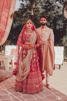 Wedding Matching Outfits, Indian Wedding Poses, Couple Wedding Dress, Indian Wedding Couple Photography, Wedding Lehenga Designs, Indian Wedding Outfit