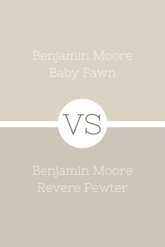 the same color scheme for baby fawn and benjamin moore