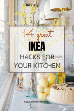 Kitchen Easy Diy, Ikea Closet Hack, Renter Hacks, Moms Kitchen, Ikea Hack Kitchen, Kitchen Ikea, Ikea Ideas, Easy Diy Hacks, Diy Hanging Shelves