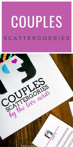 couple's scatterergoers with text overlay that reads couples scatterergoeries by the two nerds