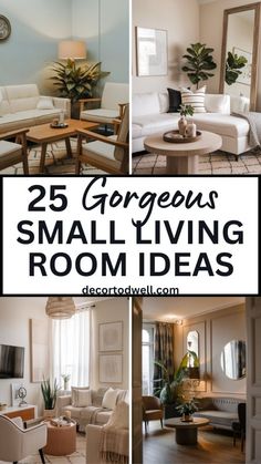 25 Small Living Room Ideas, small apartment living room, Tiny Living room Living Room Decor Small Apartment, Tiny Living Room Ideas, Pretty Living Room