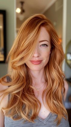 37 Fiery Strawberry Blonde Hairstyles To Ignite Your Style Strawberry Blonde Hairstyles, Strawberry Blonde Bob, Blonde Hair Goals, Red Blonde Hair, Blonde Hair Transformations, Strawberry Blonde Hair Color, Strawberry Hair, Blonde Hairstyles, Subtle Highlights