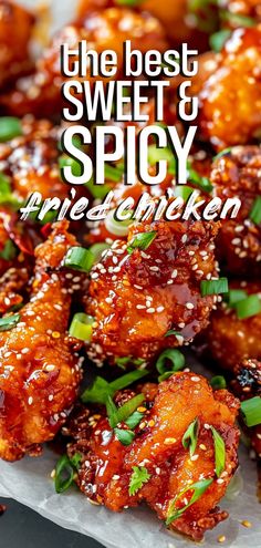 the best sweet and spicy fried chicken recipe