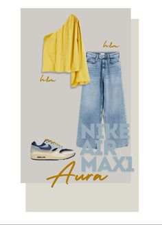 #nike #airmax #nikeairmax #nikeairmax1 #am1 #outfit #ootd #sneaker #sneakeroutfit #summer #summeroutfit #fall #falloutfit #spring #springoutfit #mom #momoutfit #comfy #comfyoutfit #denim #denimoutfit #denimsneakers Aura Outfit, Denim Sneakers, Denim Outfit