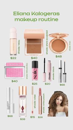 #Makeup #Kalogeras Makeup Routine Guide, Glamour Makeup Looks, Makeup Prep, Simple Makeup Tips, Celebrity Makeup Looks, Easy Makeup Tutorial, Makeup Tut