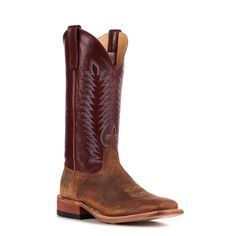 Western Style Burgundy Boots With Round Toe, Western Burgundy Boots With Round Toe, Luxury Brown Leather Sole Cowboy Boots, Luxury Brown Suede Cowboy Boots, Western Burgundy Leather Boots, Mens Pointed Toe Cowboy Boots, Mens Square Toe Cowboy Boots, Square Toe Cowboy Boots, Mens Cowboy Boots Square Toe Brown