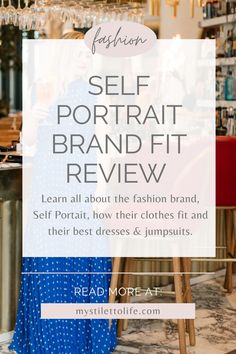 Learn how to shop this designer fashion brand from where to buy Self Portrait dresses to how they fit to the must-have Self Portrait dresses this year. Follow My Stiletto Life for more clothing brand reviews and sizing guides. Self Portait, Fancy Dinner, Seasonal Fashion, Tv Stars