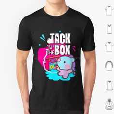 Jhope Jack In The Box T Shirt Cotton Men Women DIY Print Jhope Jack In The Box Jack In The Box Shirt, Jhope Jack In The Box, Diy Print, Jack In The Box, Boxing T Shirts, Women Diy, Diy Prints, The Box, Men And Women