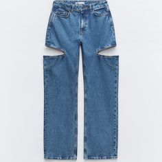 Five Pocket Jeans With A Mid Waist. Washed Effect. Straight Leg Pants With Side Cut Outs And Jewel Strip Appliqus. Front Zip And Metal Button Closure. Cross Denim Jeans, Pants With Cutouts, Jewel Jeans, Cutout Jeans, Coated Denim Jeans, Cut Out Jeans, Cuffed Denim Jeans, Cream Jeans, Tie Dye Jeans