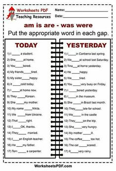 worksheet with words and pictures to help students learn how to use the word