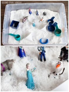 this is an image of a frozen world play set