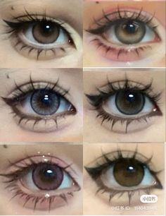 Gyaru Eye Makeup Tutorial, Anime Makeup, Swag Makeup