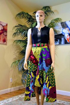 African clothing maxi skirt/ African women clothing/ Ankara maxi skirt/ African print skirt/ Ankara Bohemian Fitted Midi Dress, Fitted Multicolor Casual Maxi Skirt, Fitted Multicolor Maxi Bottoms, Fitted Casual Multicolor Maxi Skirt, Casual Fitted Multicolor Maxi Skirt, Casual Multicolor Maxi Skirt For Party, Fitted Multicolor Lined Maxi Skirt, Fitted Multicolor Long Skirt, Fitted Flared Maxi Dress With Pleated Skirt