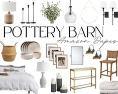 Modern farmhouse, transitional and contemporary interior design items from Amazon similar to Pottery Barn Interior Design Amazon, Amazon Modern Home Decor Finds, Amazon Shop The Look, Luxury Amazon Finds, Pottery Barn Living Room Ideas 2023, Amazon Bedding Finds, Pottery Barn Living Rooms, Amazon House Must Haves, Greystone House