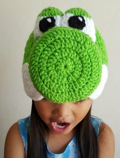 My handmade yoshi nintendo hat is simple and elegant. The colors look rich and I make sure all orders have close details from the picture with good quality and craftmanship. This will look good on your baby, your kids or even to you. For moms,mom to be, cosplay team, Who doesn't want to be the center of attention, look nice like a cute yoshi dinosaur, famous nintendo cartoon character? I'll be delighted to crochet this hat for you. Materials: acrylic 100%cotton, thread *Yoshi hat comes with colo Yoshi Dinosaur, Dinosaur Crochet Hat, Crochet Yoshi, Cute Yoshi, Yoshi Costume, Yoshi Nintendo, Nintendo Crochet, Mario Crochet, Mario Crafts