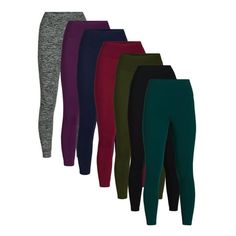 Go with a solid finish, then decide to make it a workout session or a relaxing day at home. Its your day with Active Fleece Leggings from Feathers featuring a convenient five-pack to easily build your activewear. These womens active leggings keep you covered with its cozy fleece finish and stretch body that moves with you. So comfy you can easily wear them all day long. Size: M.  Color: Multicolor.  Gender: female.  Age Group: adult. Bottom Workout, Fleece Leggings, Workout Session, Active Leggings, Relaxing Day, Joggers Womens, A Workout, Active Women, Womens Activewear