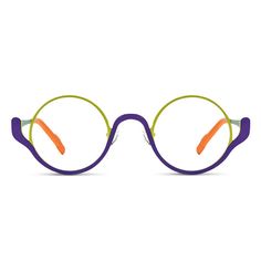 Ireno Round Purple Glasses - Aoolia.com Unique Glasses Frames, Purple Glasses, Funky Glasses, Round Glasses, Stylish Glasses, Round Eyeglasses, Fashion Eyeglasses, Magic School, Men's Eyeglasses