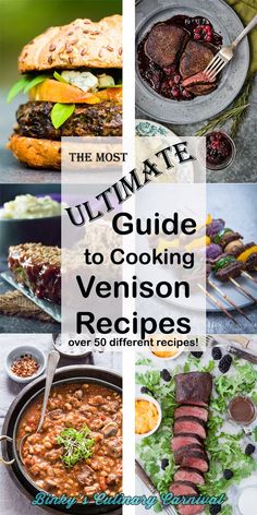 the ultimate guide to cooking venison recipes