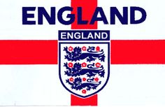 an england flag with the words england on it