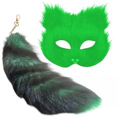 PRICES MAY VARY. Material:100% Real fox tail,these tails are from farm raised foxes,not wild foxes.Faux fur therian mask. Versatile: The therian mask and tail for girl can also be used for costume animals. If you have a fox or cat costume that needs cosplay, that's perfect.This therian mask and tail can be weared on some specail holidays，such as birthirday, halloween, Christmas or party. Halloween Costume：The therian mask is made as the trerian's shape with furry fur. The tail is made of real fo Wolf Ears And Tail, Halloween Costume Black, Cat Ears And Tail, Fox Costume, Therian Mask, Wolf Mask, Wolf Ears, Women Halloween Costume, Fox Tail