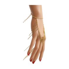 Style : Western Fancy statement accessory fashion / Bling trendy elegant jewelry Condition : Brand New   Color : Gold metal chain links Wrist Size: One size - adjustable 6.5" -  9" Trendy fashionable stylish bling look Fashion forward wristwear hand chain  Contemporary modern cool fashion jewelry Women Fancy Sleek Stylish Hot Fashion Sexy Wrist Bracelet - Special Celebrity Style Hand Jewelry Fashionista Style Day Or night, All Season Of The Year, Work Going Out To A Party Ladies Retro Bracelet T Alloy Bracelet Body Jewelry For Parties, Party Alloy Bracelet Body Jewelry, Alloy Party Bracelet, Party Bracelets With Adjustable Chain In Alloy, Adjustable Alloy Body Jewelry For Parties, Trendy Alloy Bracelets For Party, Trendy Alloy Party Bracelets, Trendy Chain Jewelry For Party, Adjustable Alloy Bracelets For Party