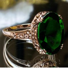 Item Description *** Elegant And Timeless: Vintage 18k Gold Plated Ring With A Classic 4 Prong Setting And A Stunning Oval Cut Emerald Gemstone, Perfect For Any Occasion *** Durable And High-Quality: Made With High-Quality Materials, This Ring Is Designed To Last And Maintain Its" Beautiful Appearance For Years To Come, *** Versatile And Stylish: Ideal For Bridal, Wedding, Party,Or Everyday Wear, This Fashion Ring Adds A Touch Of Sophistication To Any Outfit. *** Color: Emerald Green. Gold. Ring Antique Urn, Fashion Ring, Plated Ring, Gold Plated Rings, Emerald Gemstone, Green Gold, Bridal Wedding, Womens Jewelry Rings, Oval Cut