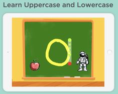 an app for kids to learn uppercase and lowercase letters