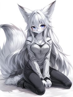 Anime Art, Fox, Anime, Pins, Art