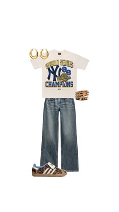 New York Yankees Outfit, Yankees Outfit, New York Yankees, New York, Clothes