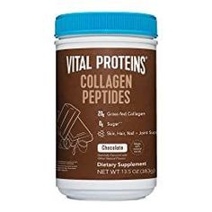 Health Benefits Of Collagen, Vital Proteins Collagen Peptides, Collagen Protein Powder, Protein Chocolate, Healthy Quotes, Collagen Benefits, Vital Proteins, Hot Coco, Collagen Supplements